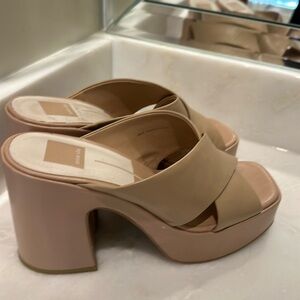 Women’s size 8 dolce vita platform sandals
